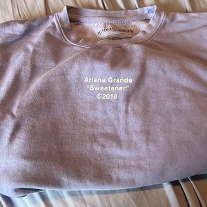 Ariana grande sweetener sweatshirt